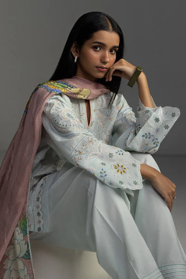 COCO BY ZARA SHAHJAHAN LAWN UNSTITCHED'26| VEYA-7B