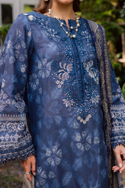 NUREH GARDENIA EMBROIDERED UNSTITCHED'26| NSG-213