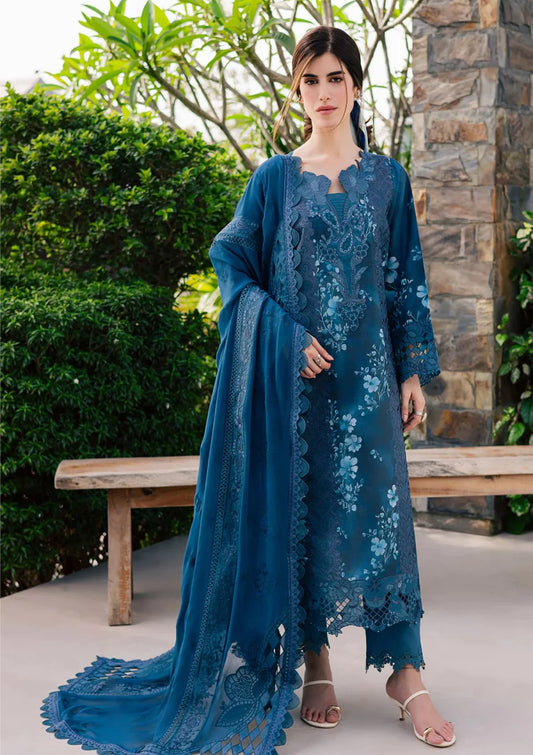 NUREH LILY MAY EID PRINTS LAWN COLLECTION UNSTITCHED'26 NE-260