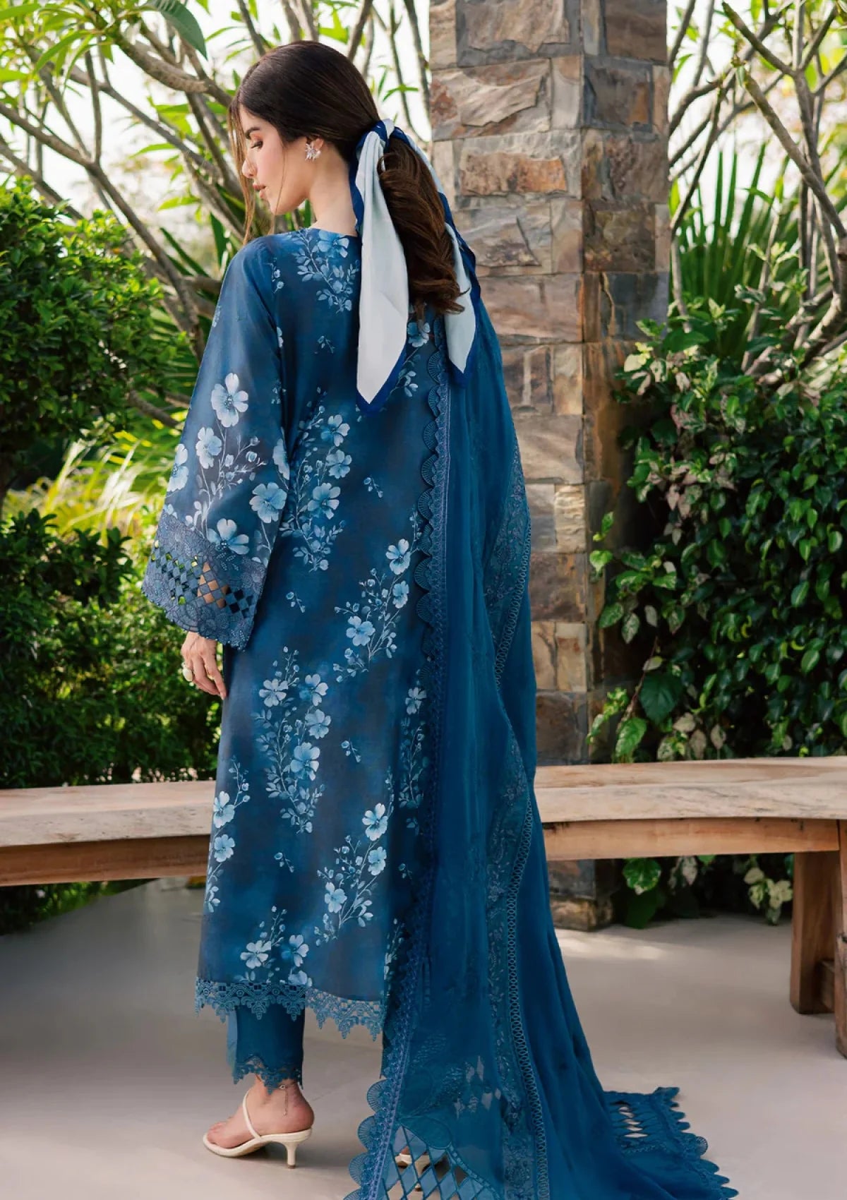 NUREH LILY MAY EID PRINTS LAWN COLLECTION UNSTITCHED'26 NE-260