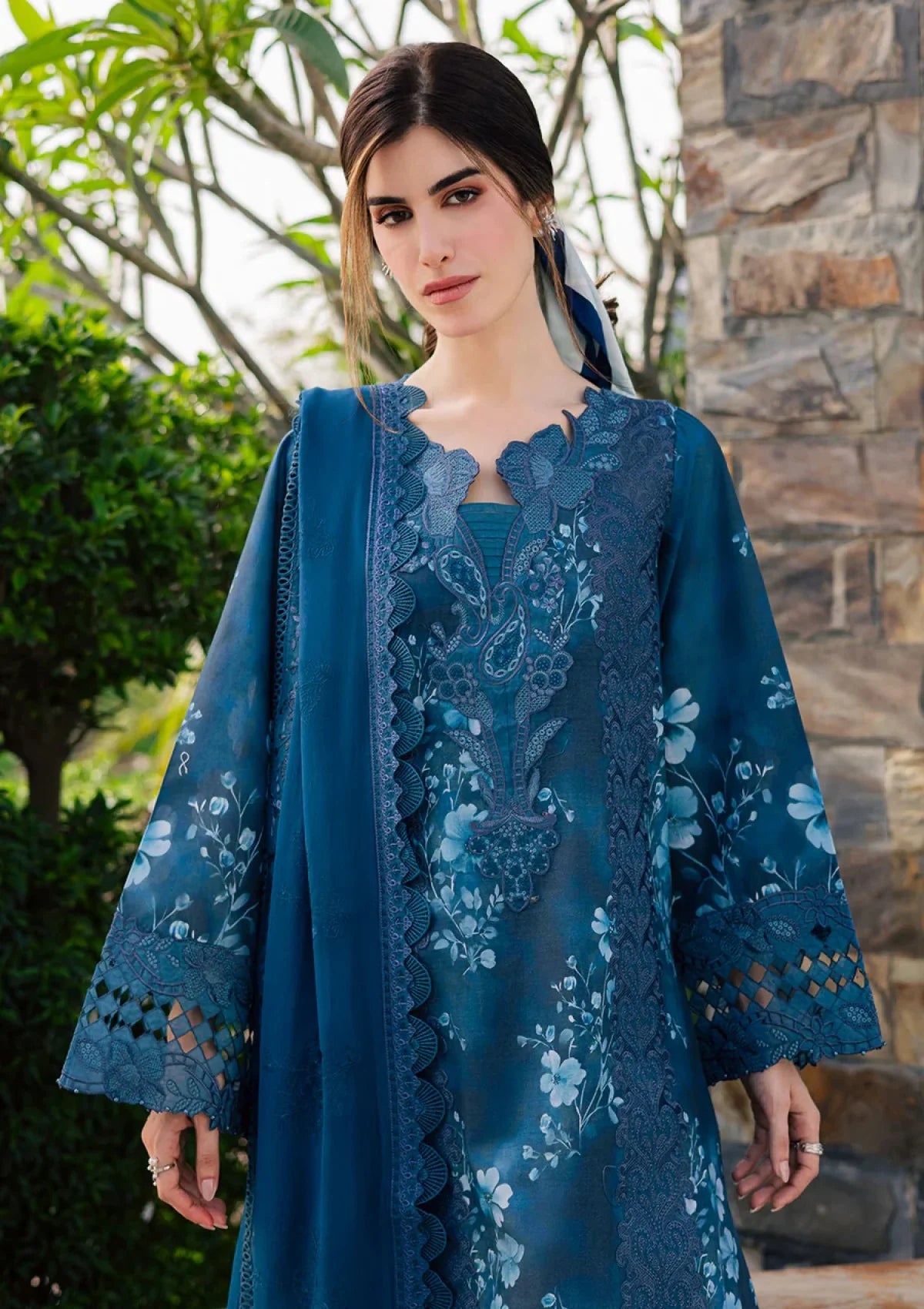 NUREH LILY MAY EID PRINTS LAWN COLLECTION UNSTITCHED'26 NE-260