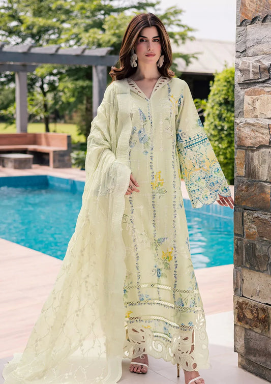 NUREH LILY MAY EID PRINTS LAWN COLLECTION UNSTITCHED'26 NE-259