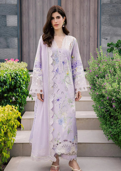 NUREH LILY MAY EID PRINTS LAWN COLLECTION UNSTITCHED'26 NE-258