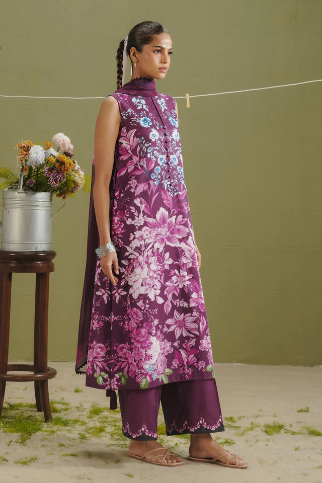 COCO PRINTS VOL-1 BY ZARA SHAHJAHAN UNSTITCHED'26| AERO-6B