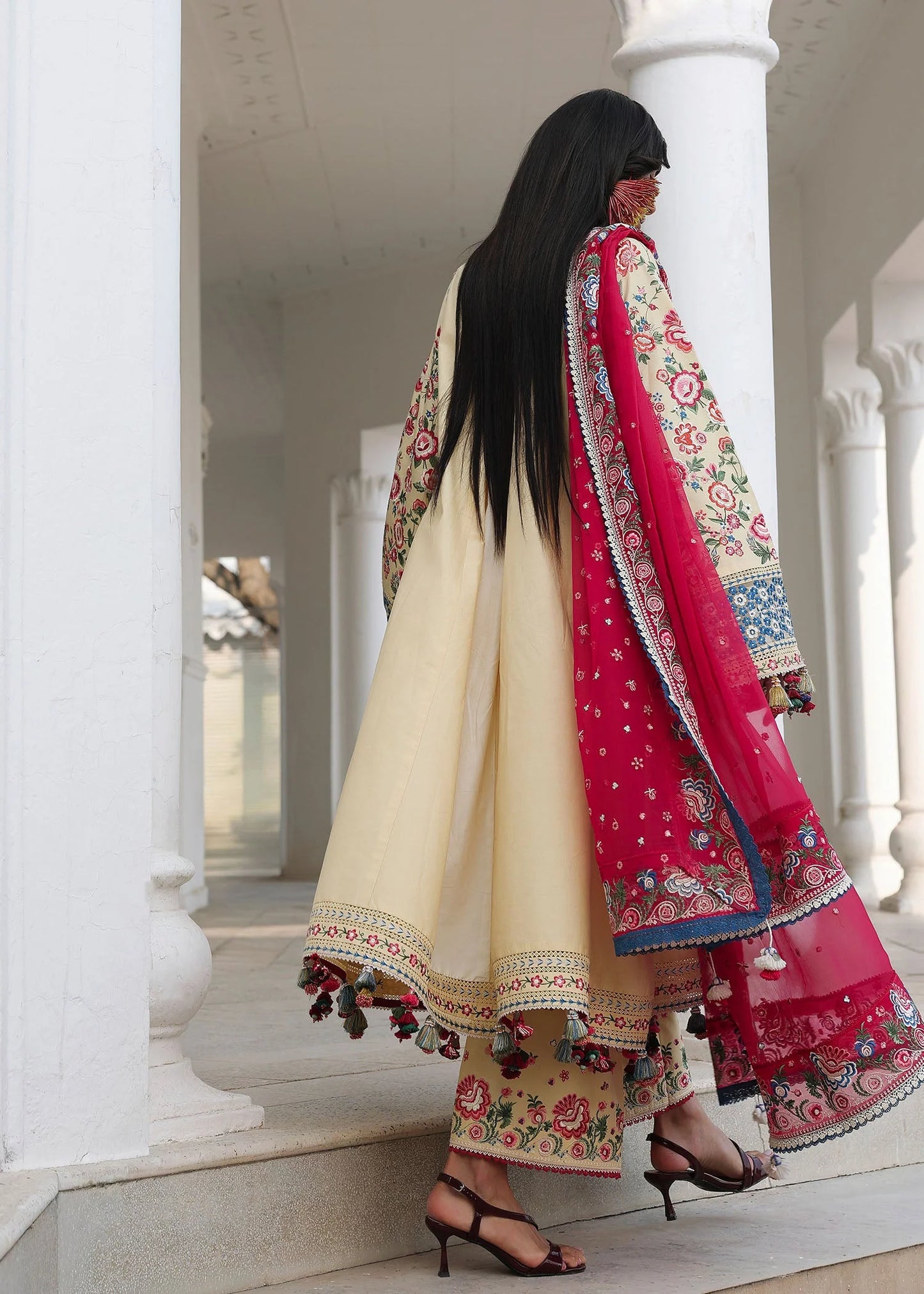 KALABAGH BY HUSSAIN REHAR UNSTITCHED'26| Zubdah