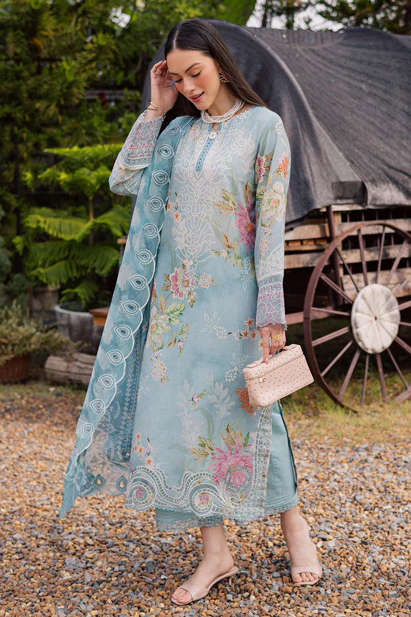 NUREH GARDENIA EMBROIDERED UNSTITCHED'26| NSG-209