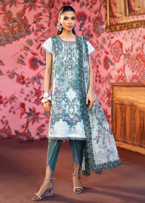 JADE URBANE CHIFFON DUPATTA UNSTITCHED'26| 20961 В