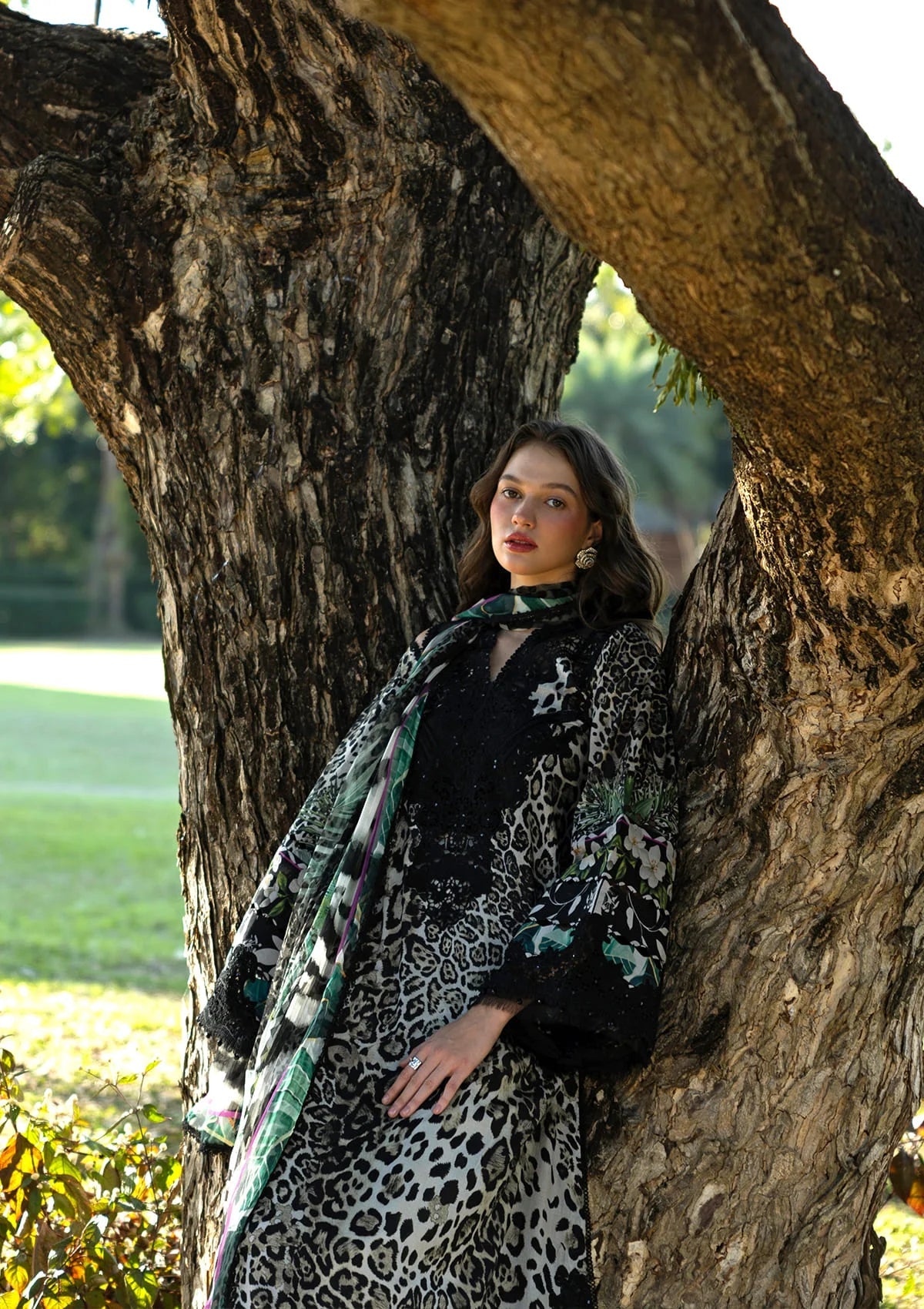 ELAF SIGNATURE EMBROIDERED UNSTITCHED'26| ESA-3A BELLADURNE