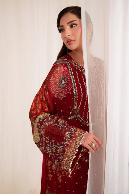 NUREH OMARA FESTIVE UNSTITCHED'26 | NEL-92