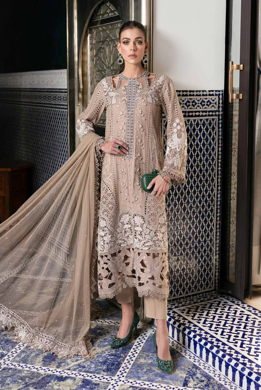 Maria B Luxury Lawn 2025 - 2A