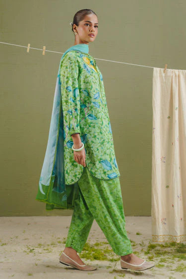 COCO PRINTS VOL-1 BY ZARA SHAHJAHAN UNSTITCHED'26| KAEL-7B