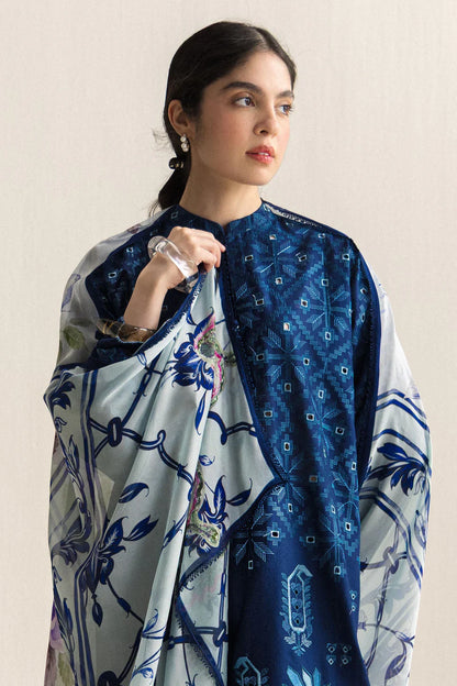 COCO BY ZARA SHAHJAHAN LAWN VOL 2 '26 - UNSTITCHED SOREN-9A