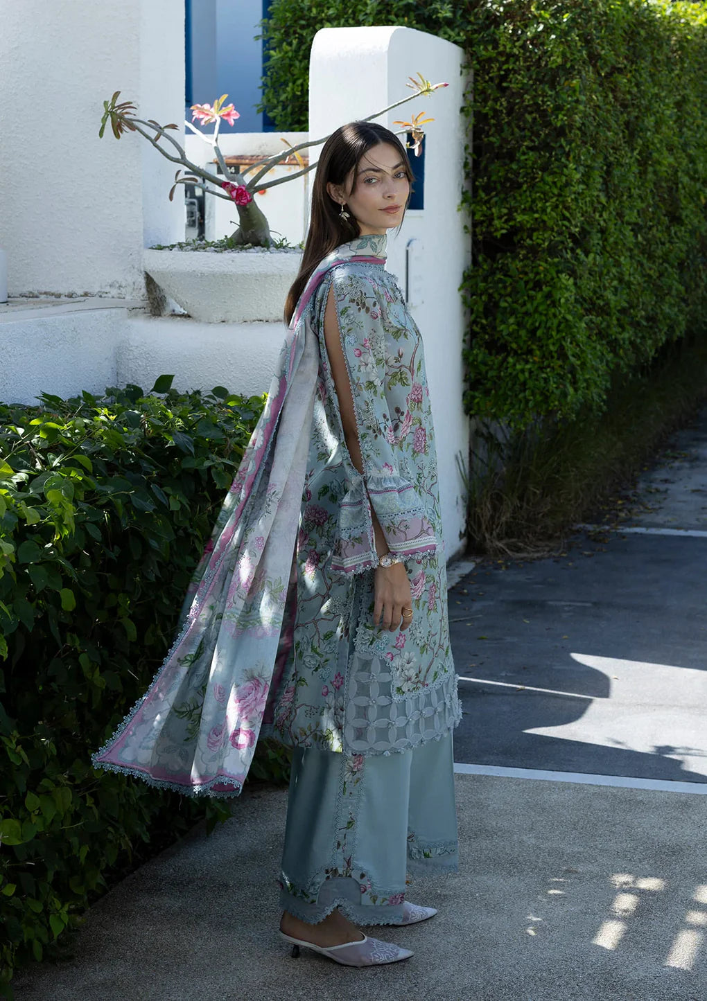 ELAF PRINTS UNSTITCHED COLLECTION'26 | EPN-8A EIRINI BLOOM