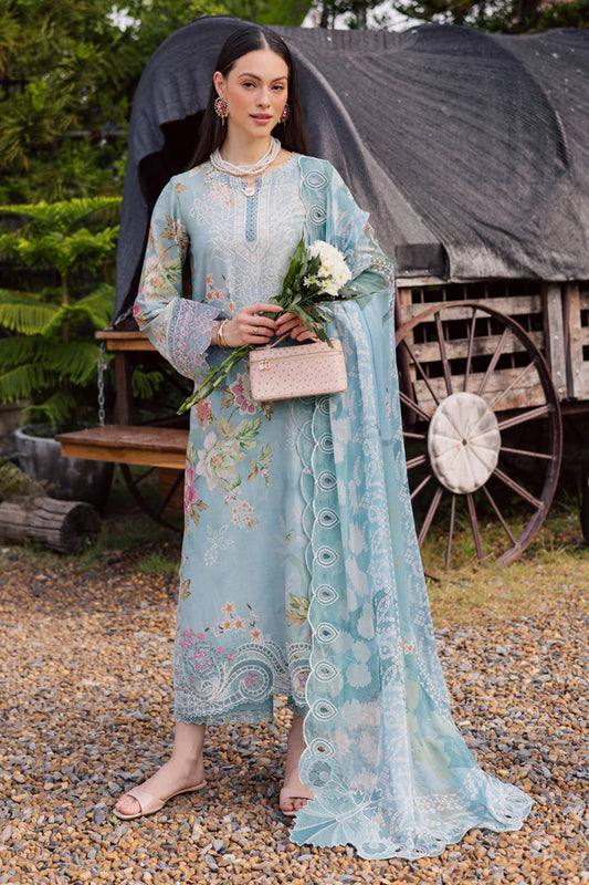 NUREH GARDENIA EMBROIDERED UNSTITCHED'26| NSG-209