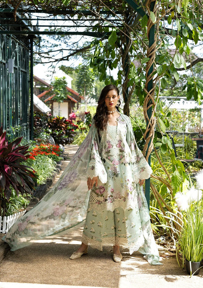 ELAF SIGNATURE EMBROIDERED UNSTITCHED'26| ESA-4B MINT MEADOW