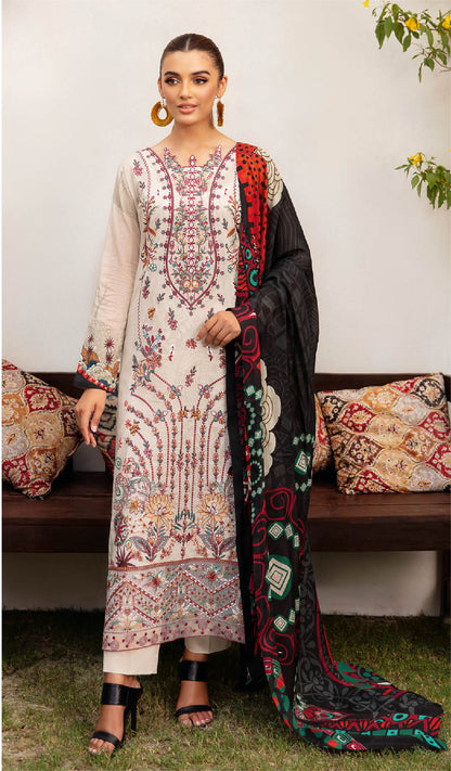 Ramsha Mashaal Luxury Lawn Vol-12-L-1208