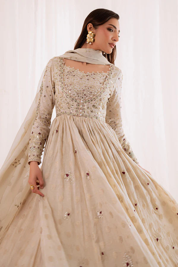 NUREH OMARA FESTIVE UNSTITCHED'26 | NEL-91