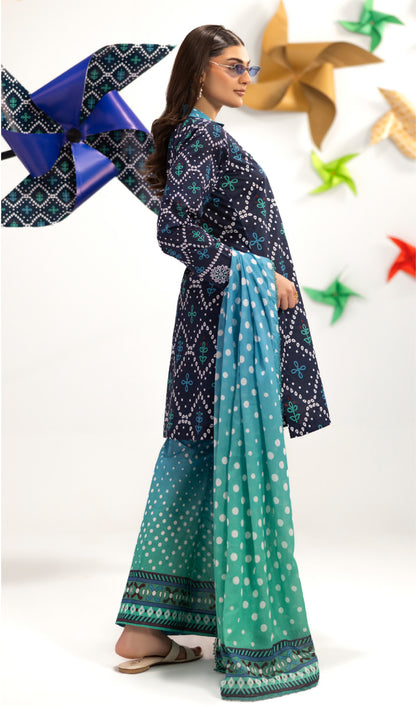 COCO POPUP BY ALZOHAIB DIGITAL PRINTED UNSTITCHED'26| D7