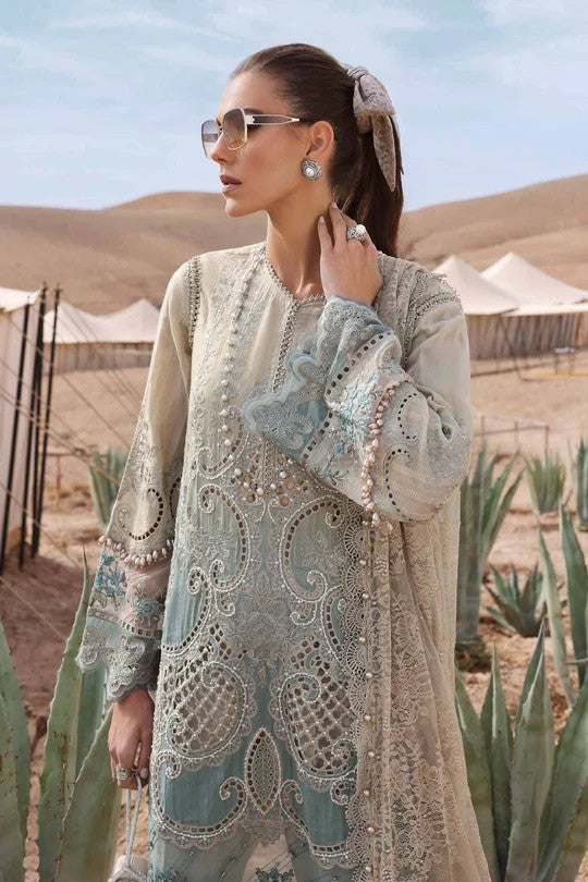 Maria B Luxury Lawn 2025 - 15B