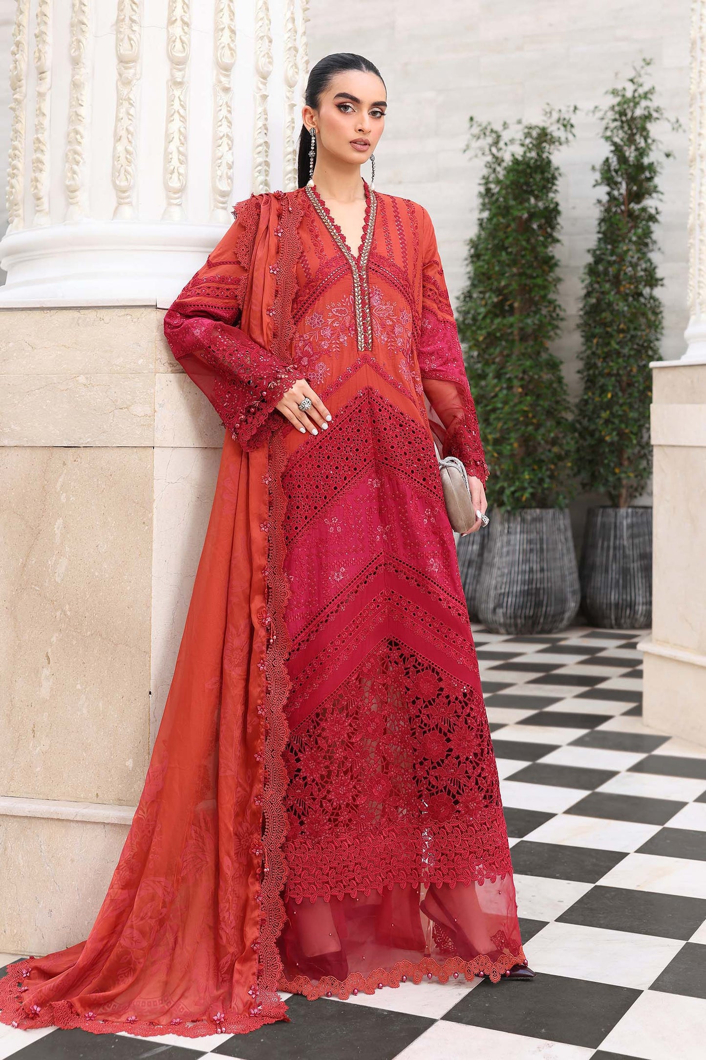 MARIA B LAWN EID EDIT'26 UNSTITCHED - D13