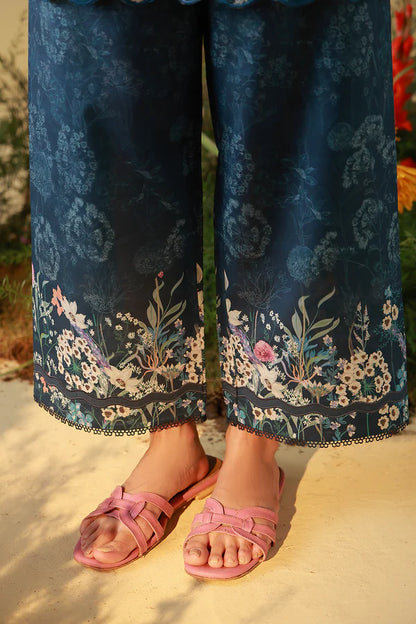 MIRHA BY SAHAR 2 PC UNSTITCHED'26 | MIDNIGHT TROPIQUE