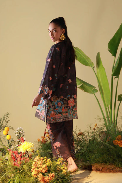 MIRHA BY SAHAR 2 PC UNSTITCHED'26 | COFFEE BLOOM