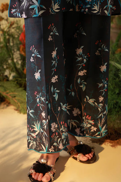 MIRHA BY SAHAR 2 PC UNSTITCHED'26 | MIDNIGHT TROPIQUE