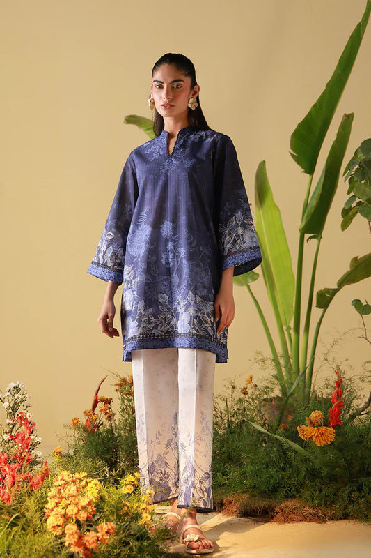 MIRHA BY SAHAR 2 PC UNSTITCHED'26 | INDIGO VEIL