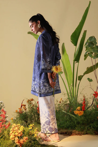 MIRHA BY SAHAR 2 PC UNSTITCHED'26 | INDIGO VEIL