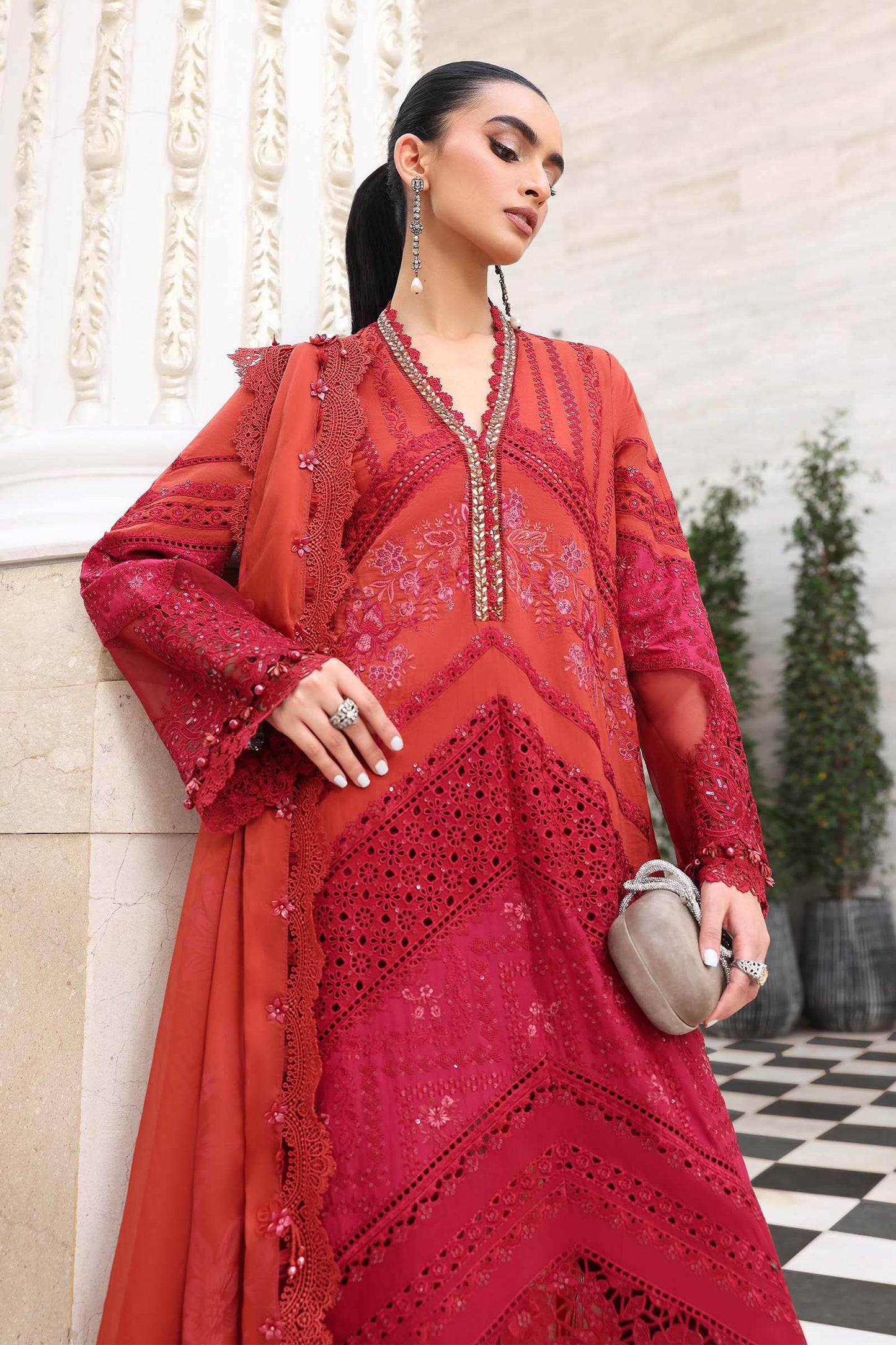 MARIA B LAWN EID EDIT'26 UNSTITCHED - D13
