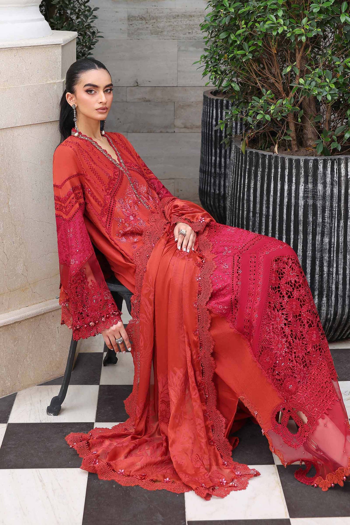 MARIA B LAWN EID EDIT'26 UNSTITCHED - D13