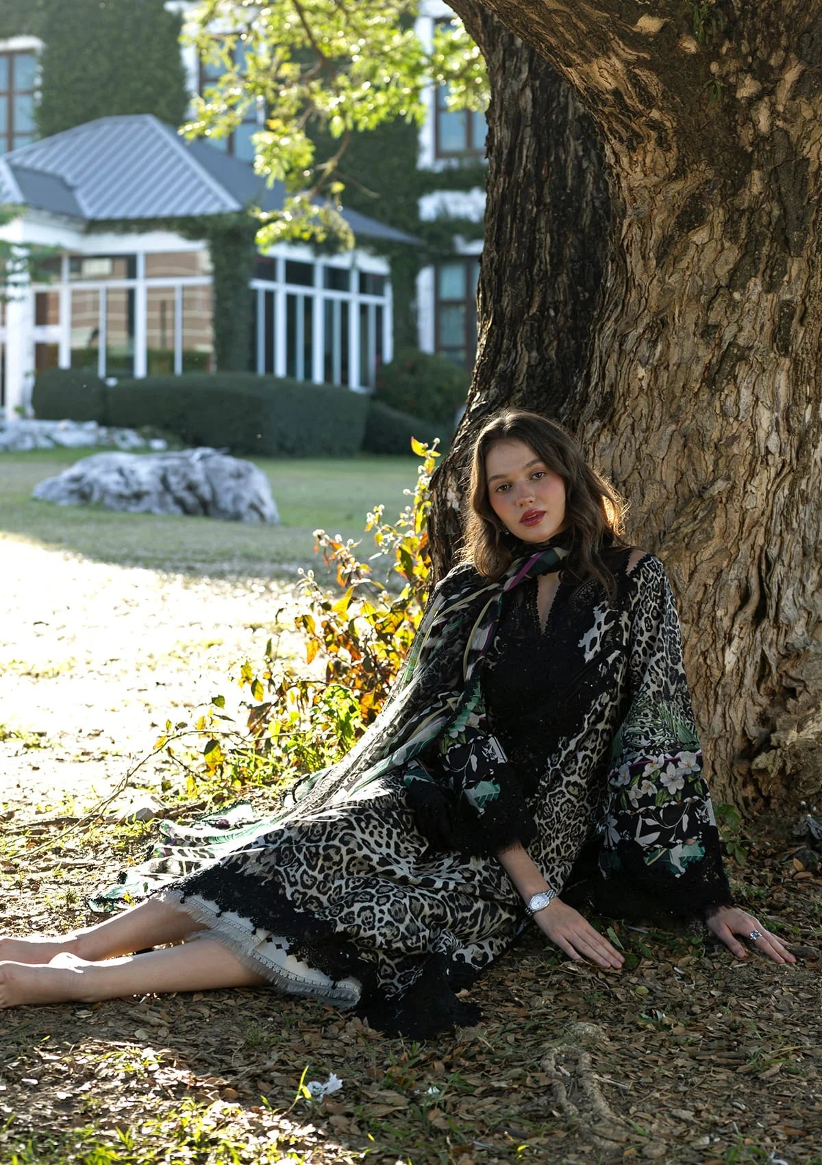 ELAF SIGNATURE EMBROIDERED UNSTITCHED'26| ESA-3A BELLADURNE