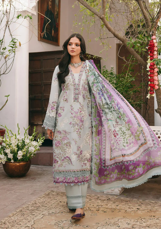 KAHF EK FASANA LUXURY LAWN UNSTITCHED'26| BANAFSHA