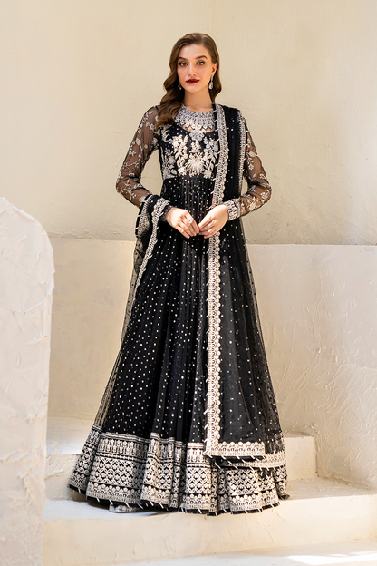 Iznik Formal Wear Collection 2024 – CC-50 Embroidered Net