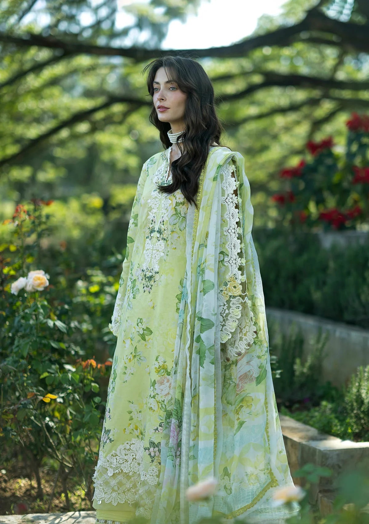ELAF SIGNATURE EMBROIDERED UNSTITCHED'26| ESA-7A IVORY SEASON
