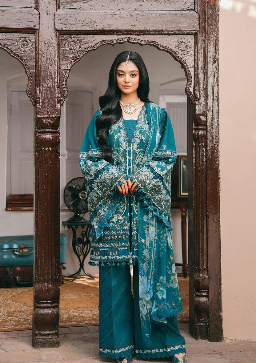 KAHF EK FASANA LUXURY LAWN UNSTITCHED'26| MORNI