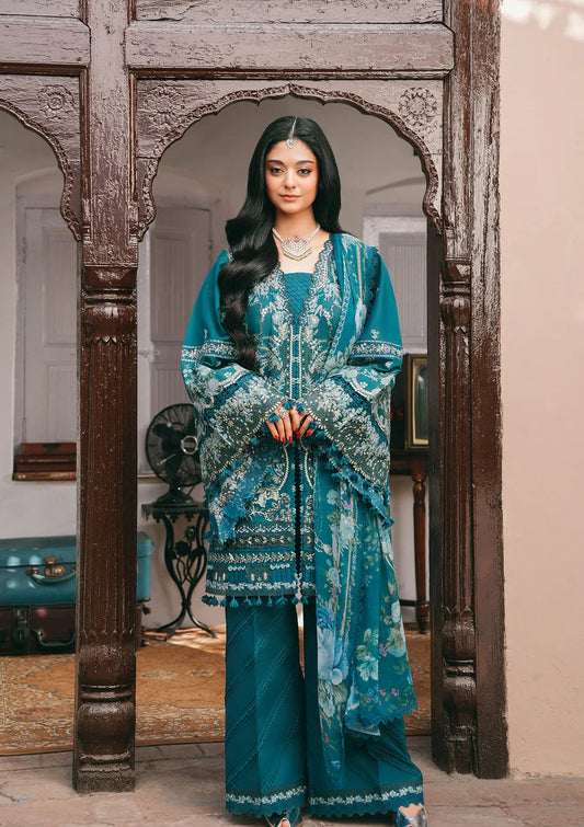 KAHF EK FASANA LUXURY LAWN UNSTITCHED'26| MORNI