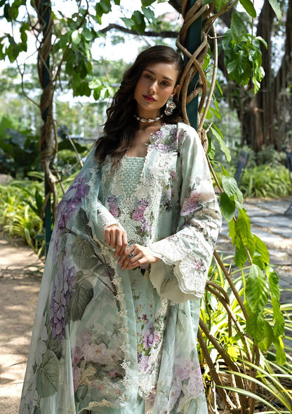 ELAF SIGNATURE EMBROIDERED UNSTITCHED'26| ESA-4B MINT MEADOW