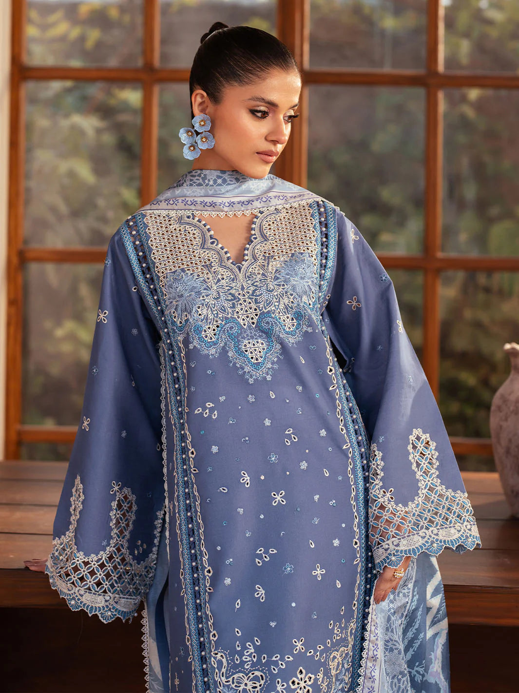 Mehroze Luxury 3 PC Lawn 2025 by Binilyas | 91 - A