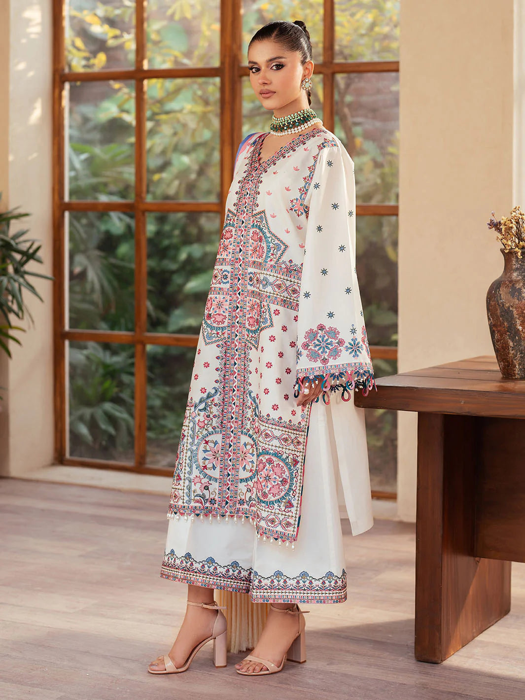 Mehroze Luxury 3 PC Lawn 2025 by Binilyas | 92 - A