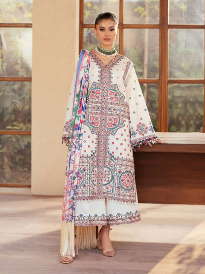 Mehroze Luxury 3 PC Lawn 2025 by Binilyas | 92 - A