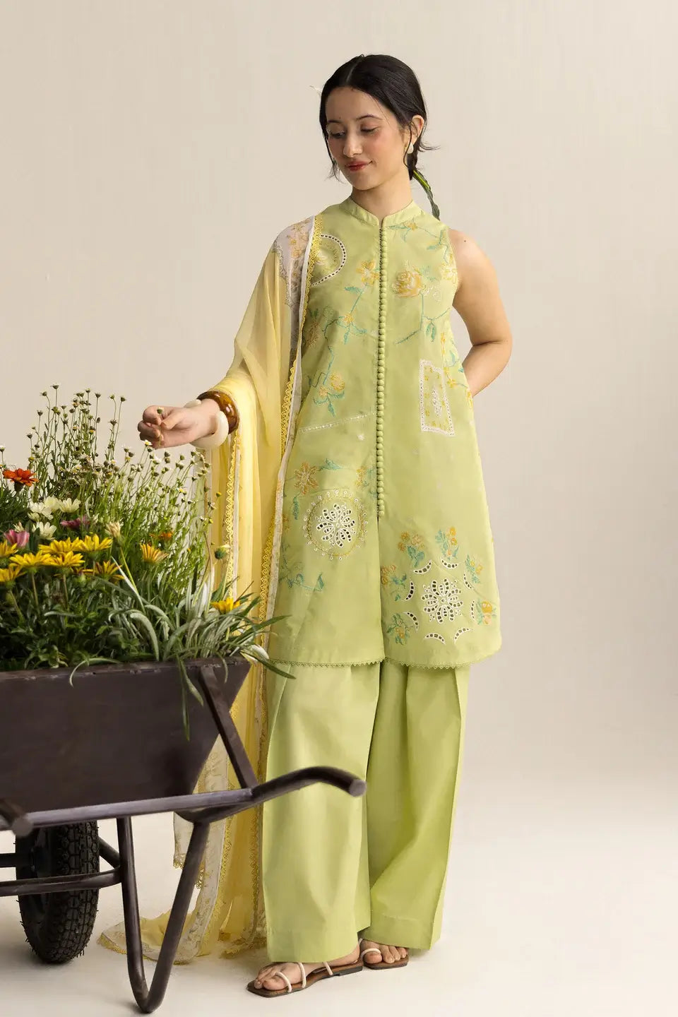 COCO BY ZARA SHAHJAHAN LAWN VOL 2 '26 - UNSTITCHED INES-6B