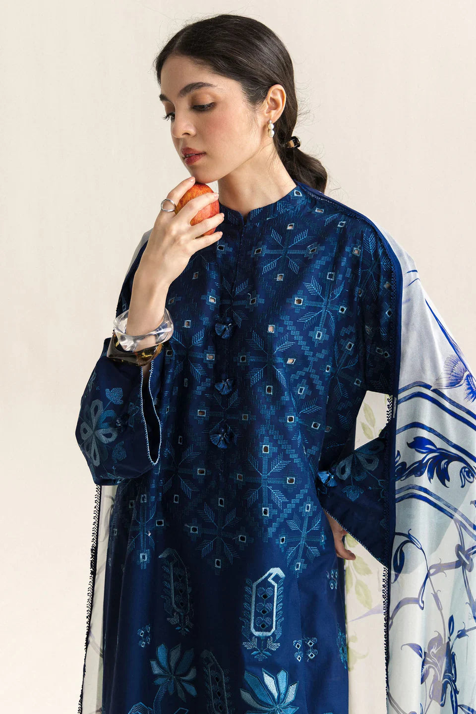 COCO BY ZARA SHAHJAHAN LAWN VOL 2 '26 - UNSTITCHED SOREN-9A