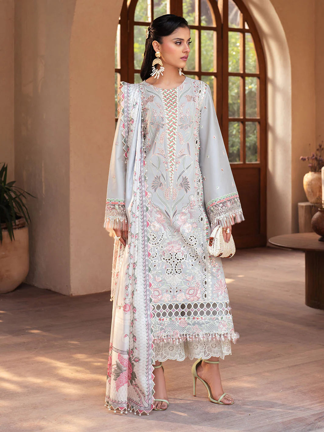 Mehroze Luxury 3 PC Lawn 2025 by Binilyas | 97 - A