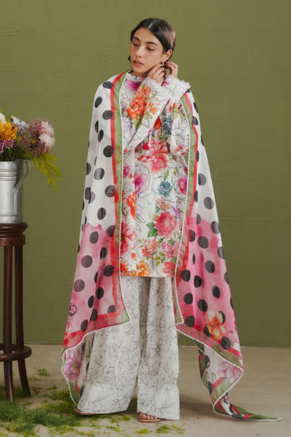 COCO PRINTS VOL-1 BY ZARA SHAHJAHAN UNSTITCHED'26| ELIX-9A