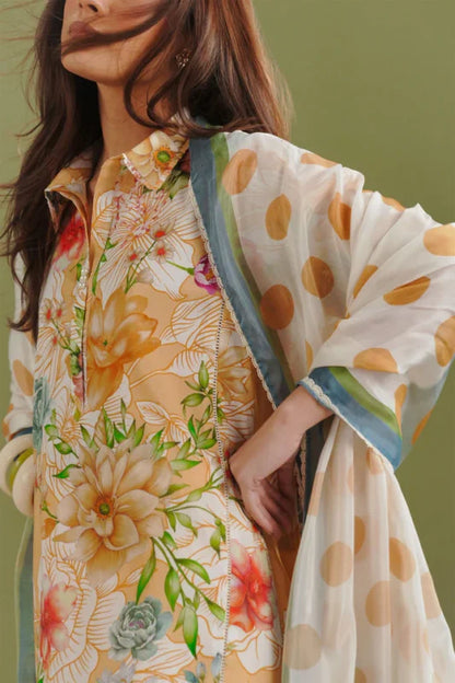 COCO PRINTS VOL-1 BY ZARA SHAHJAHAN UNSTITCHED'26| ELIX-9B