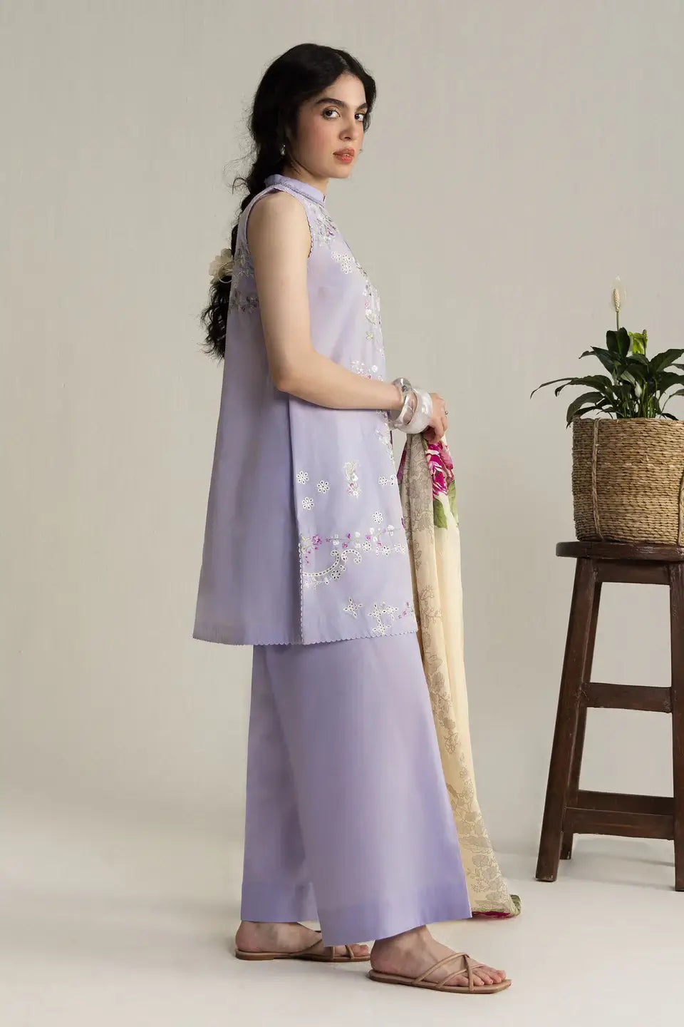 COCO BY ZARA SHAHJAHAN LAWN VOL 2 '26 - UNSTITCHED ARLO-3B