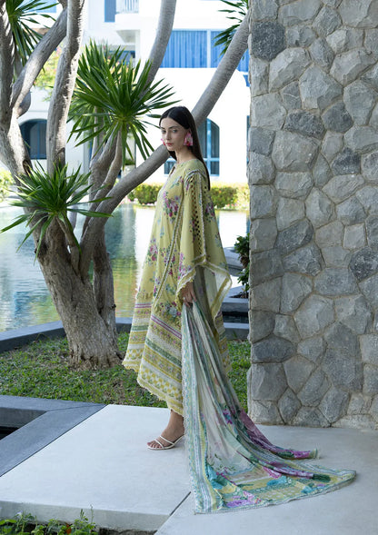 ELAF PRINTS UNSTITCHED COLLECTION'26 | EPN-4A AVOCADO