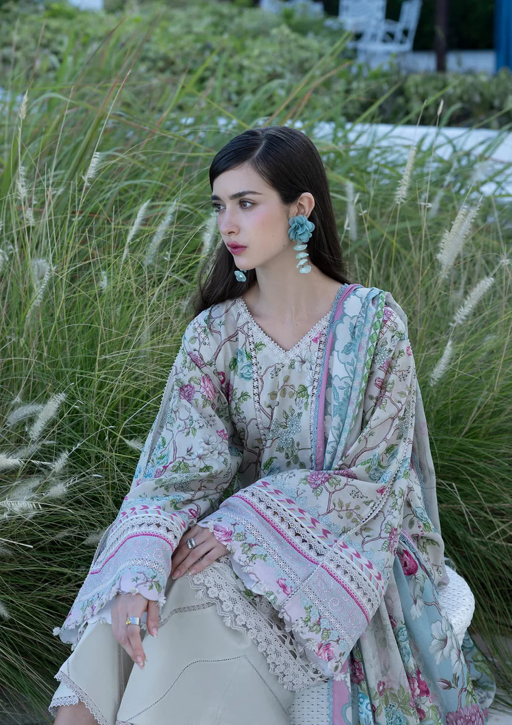 ELAF PRINTS UNSTITCHED COLLECTION'26 | EPN-8B FAIRYTALE
