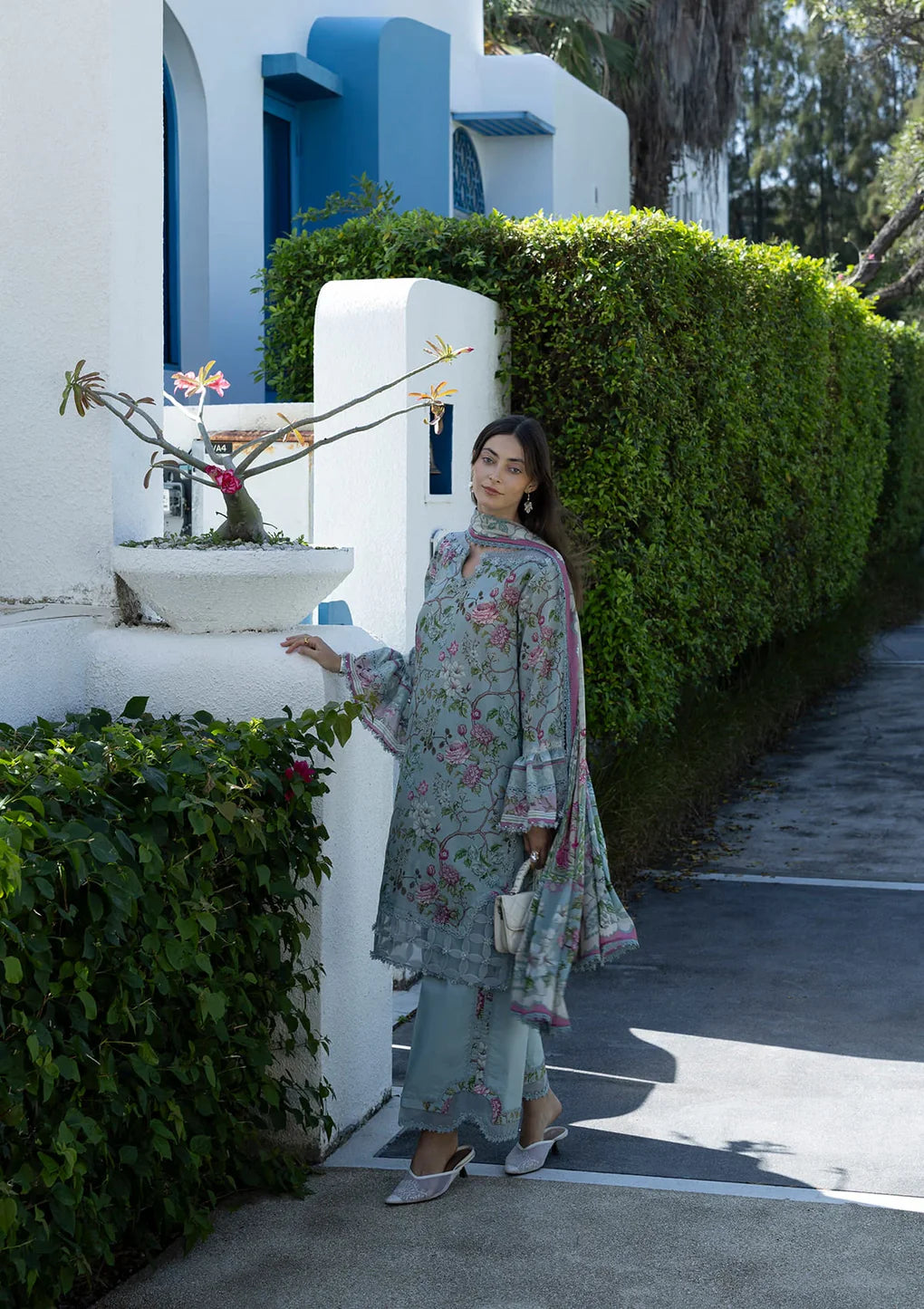 ELAF PRINTS UNSTITCHED COLLECTION'26 | EPN-8A EIRINI BLOOM